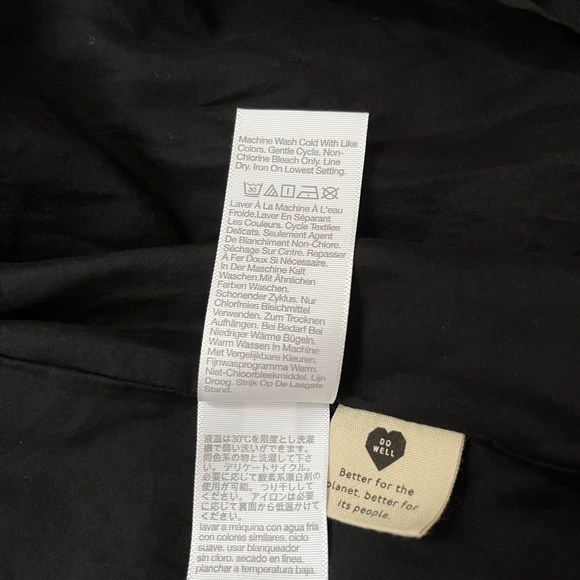 Madewell | Linen-Blend Lucie Smocked Mini Dress - Picture 9 of 9